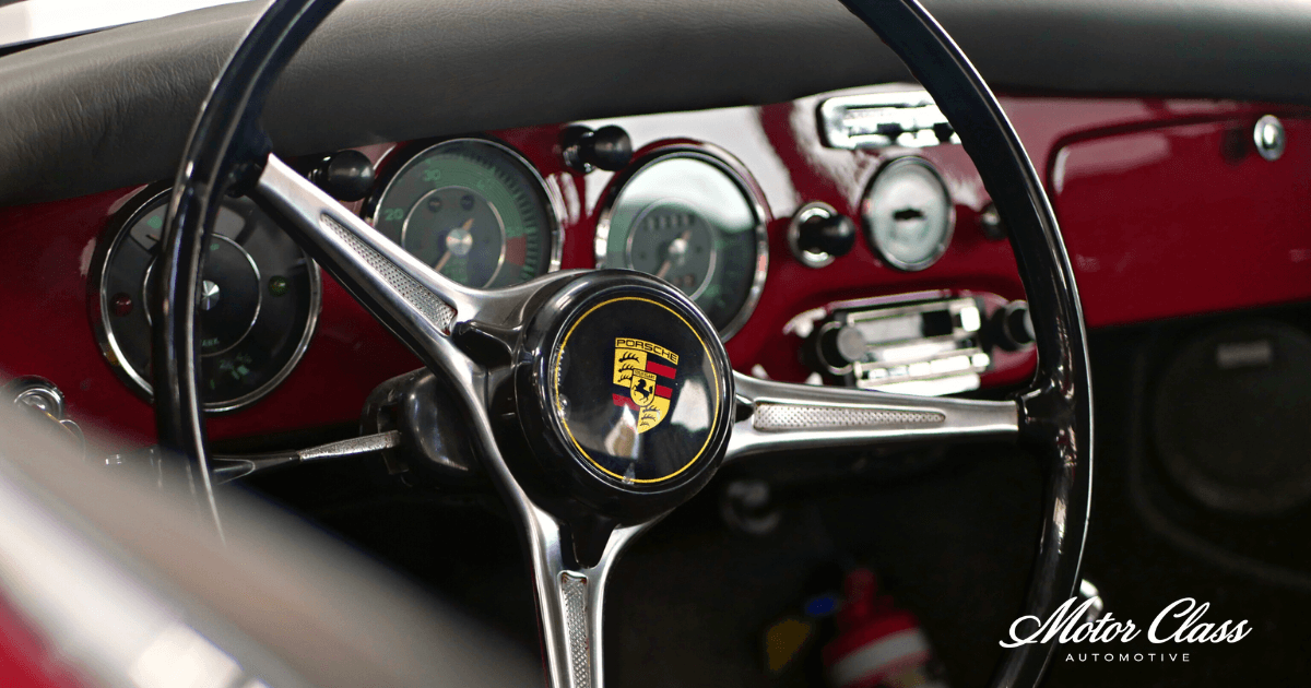 Porsche 356 interior